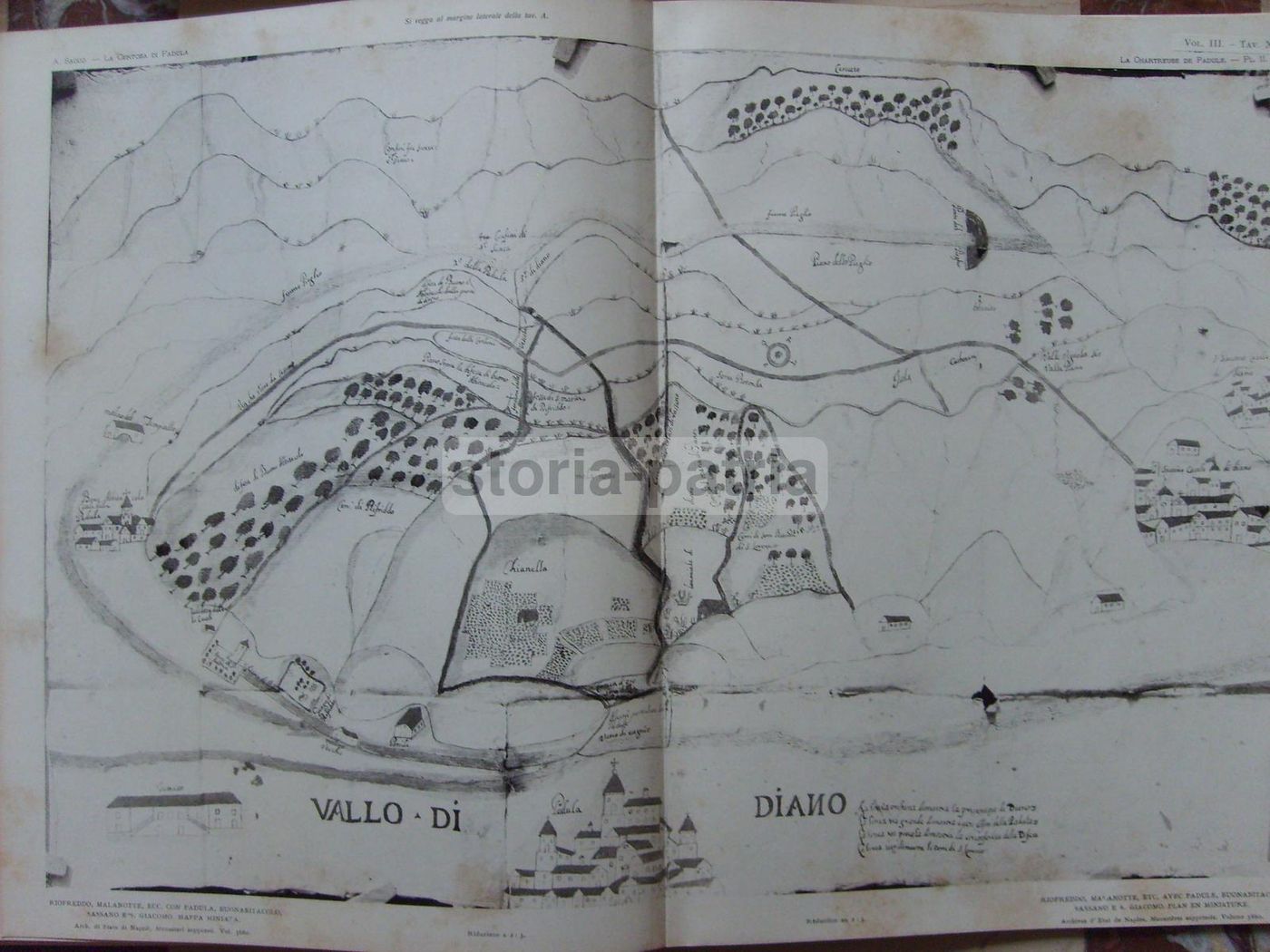 La Certosa Di Padula: Antonio Sacco (1914 1930), 4 Volumi Con Tavole E Mappe