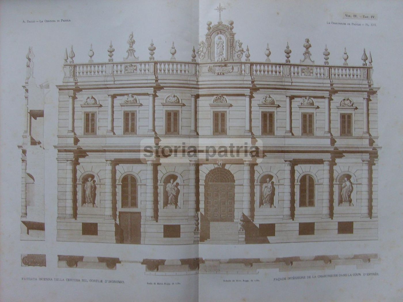 La Certosa Di Padula: Antonio Sacco (1914 1930), 4 Volumi Con Tavole E Mappe