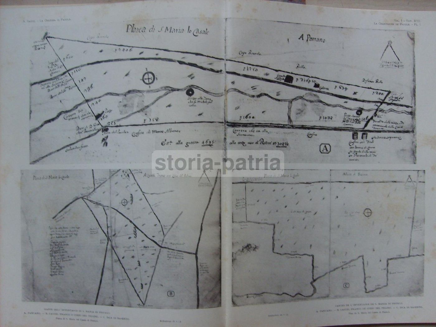 La Certosa Di Padula: Antonio Sacco (1914 1930), 4 Volumi Con Tavole E Mappe