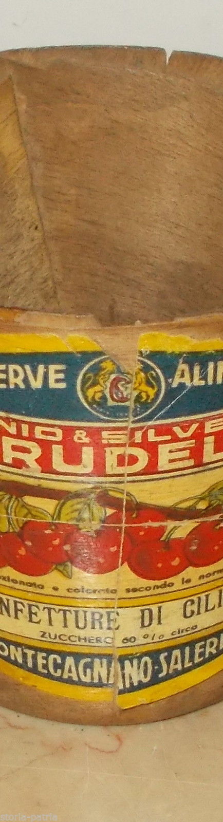 Astuccio Pubblicitario Marmellata Ciliegie Crudele Pontecagnano