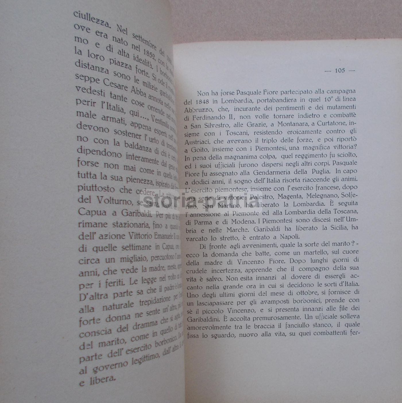In Memoria Di Vincenzo Fiore 1937 Necrologio Illustrato Capua