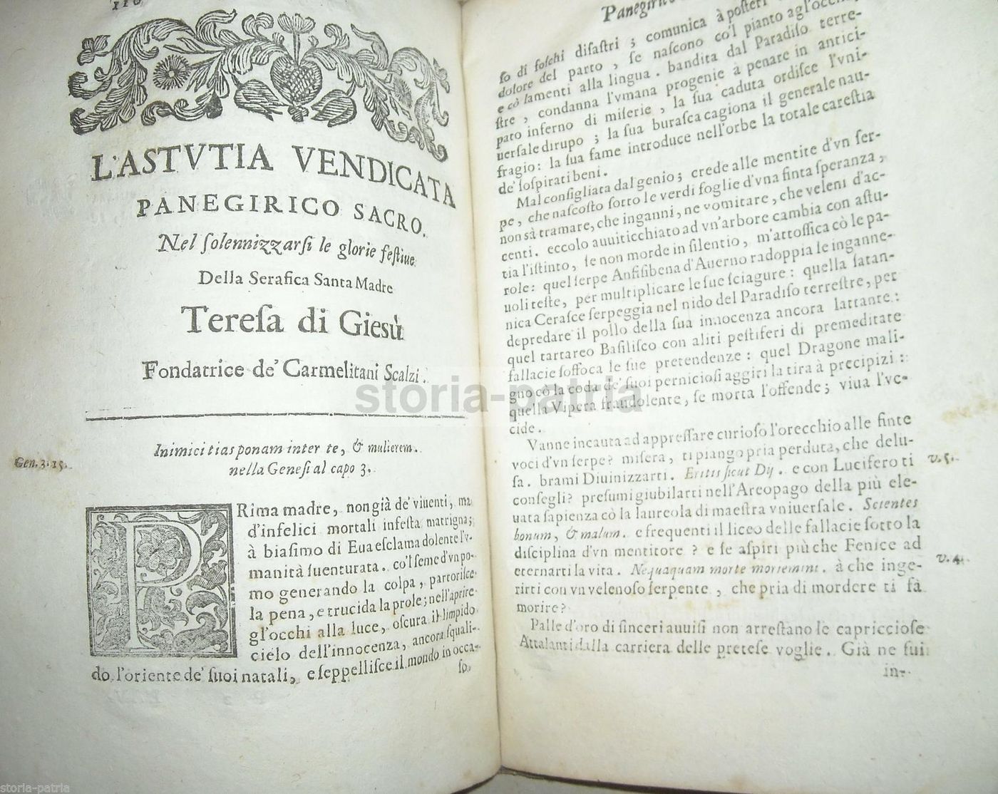 Santa Teresa Di Gesù, Sacra Novena, Venezia 1701, Carmelitani Scalzi