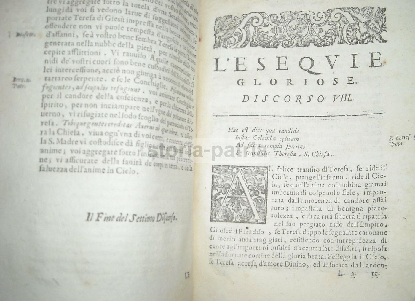 Santa Teresa Di Gesù, Sacra Novena, Venezia 1701, Carmelitani Scalzi