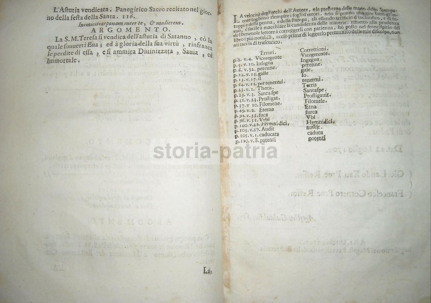 Santa Teresa Di Gesù, Sacra Novena, Venezia 1701, Carmelitani Scalzi
