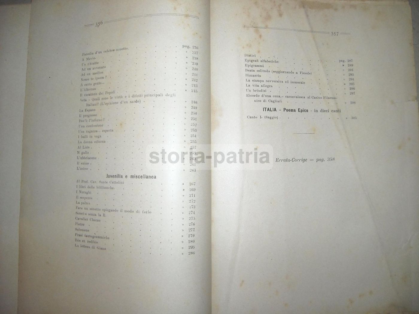 Sillabe Contate: Lorenzo Zapata Di Las Plassas (1925, Cagliari)