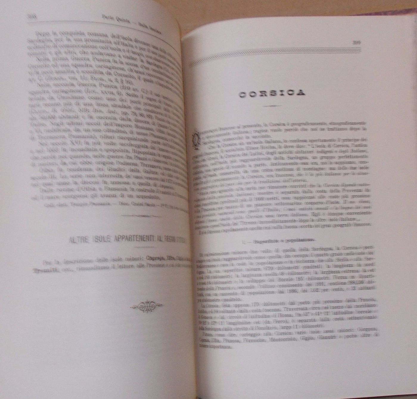 Sardegna, Corsica, Malta Di Strafforello, 1895: Geografia E Storia