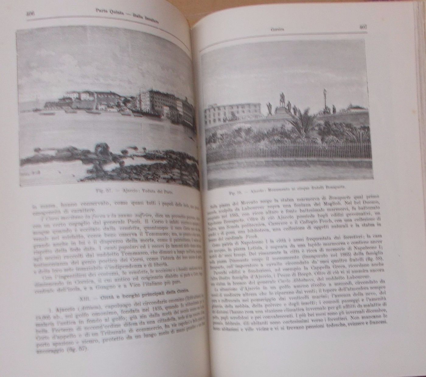 Sardegna, Corsica, Malta Di Strafforello, 1895: Geografia E Storia