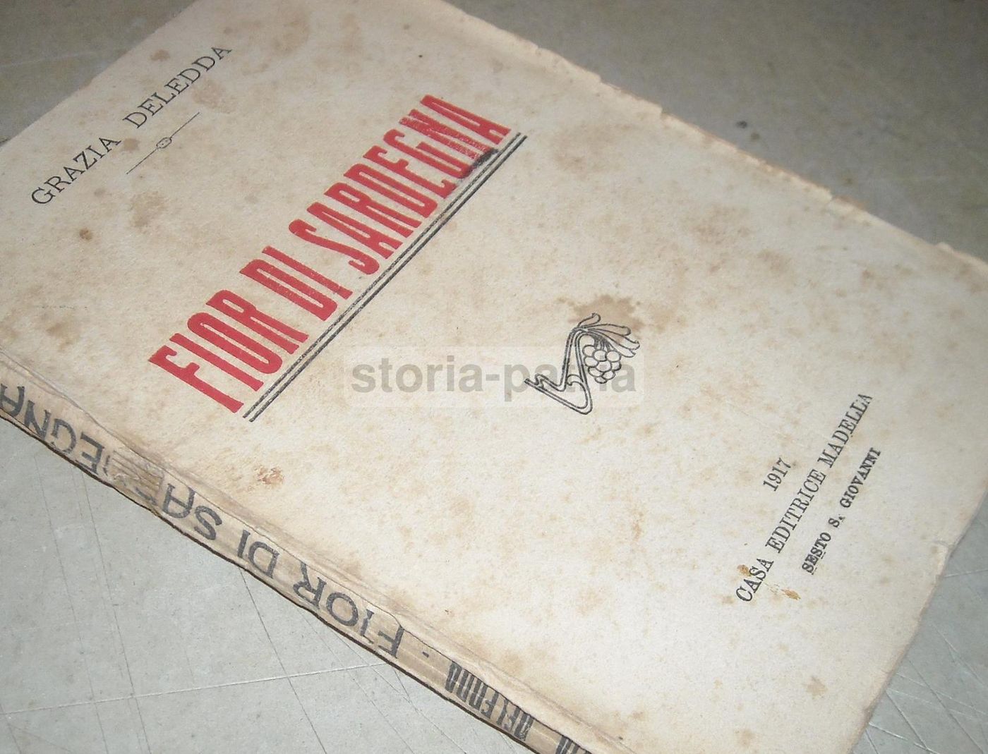 Fior Di Sardegna Di Grazia Deledda, Edizione 1917 Madella