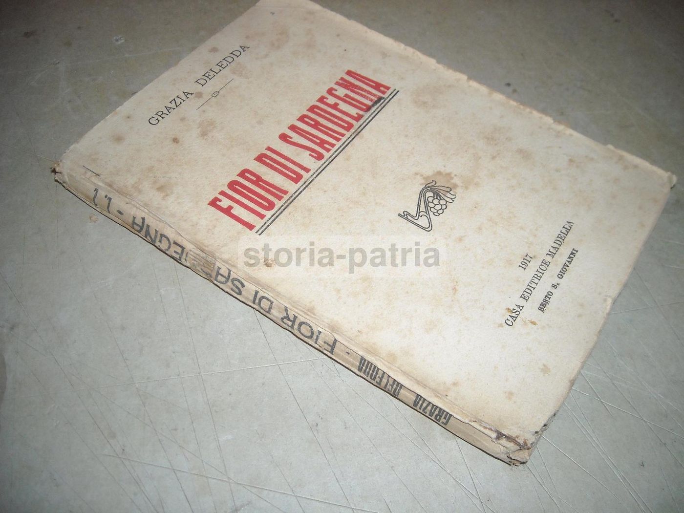 Fior Di Sardegna Di Grazia Deledda, Edizione 1917 Madella