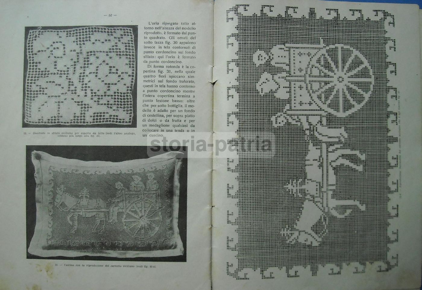 Lo Sfilato Sardo E Siciliano Di Amelia Brizzi Ramazzotti, 1931