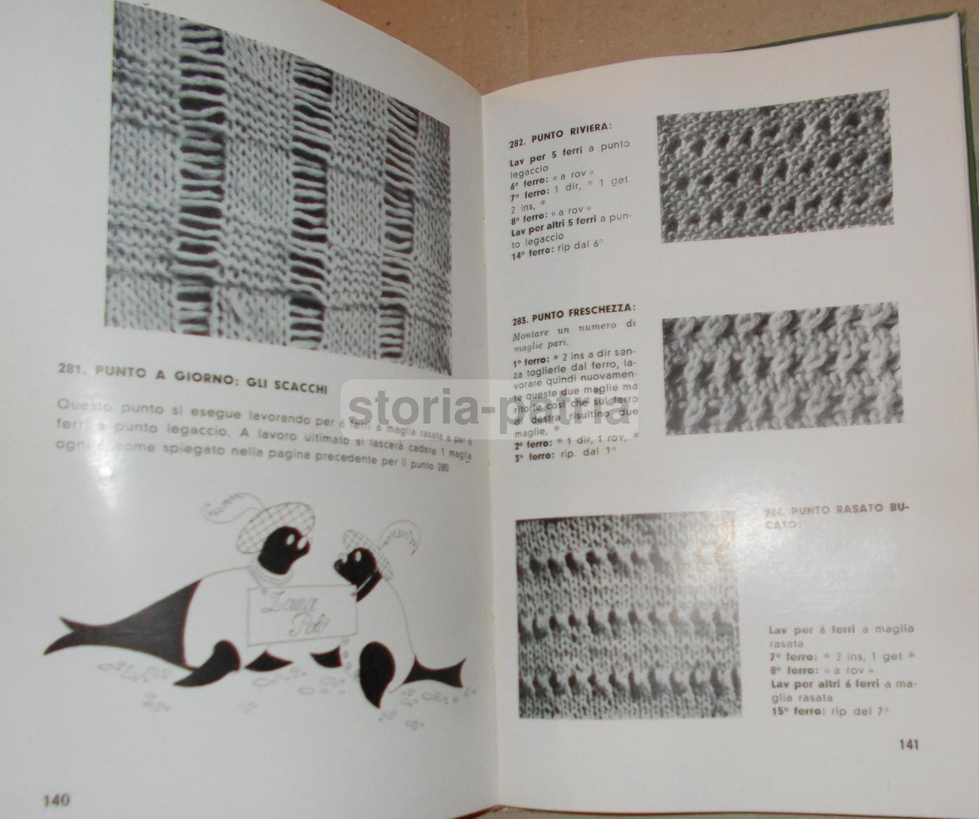 500 Punti A Maglia Di Lia Pierotti Cei 1949 Editrice Dea Milano
