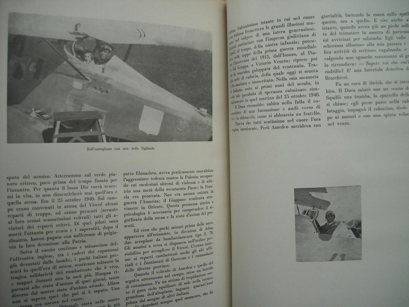 Amedeo Duca d'Aosta 1953 Savoia Militaria Africa Colonie Aviazione
