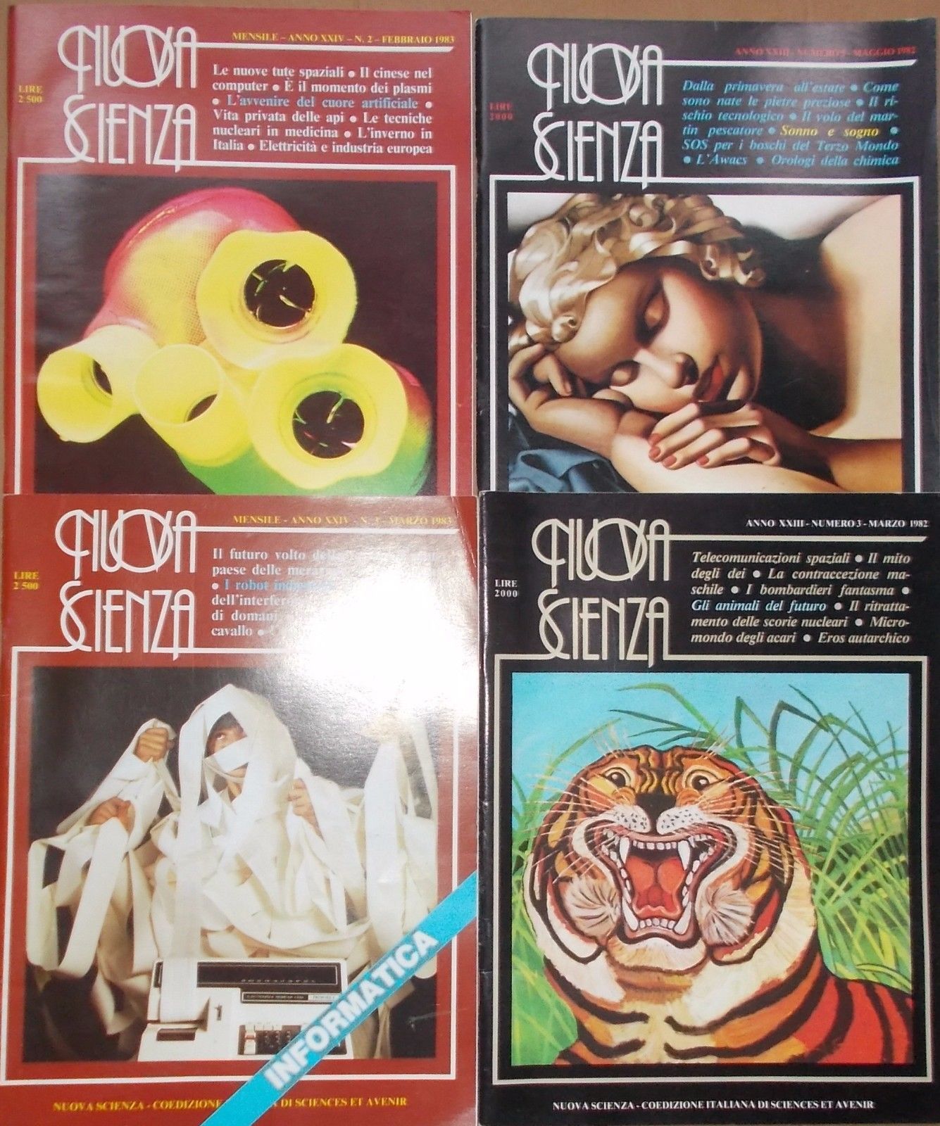 Rivista Nuova Scienza 1982 1983: Fascicoli Di Scienza, Medicina E Tecnologia