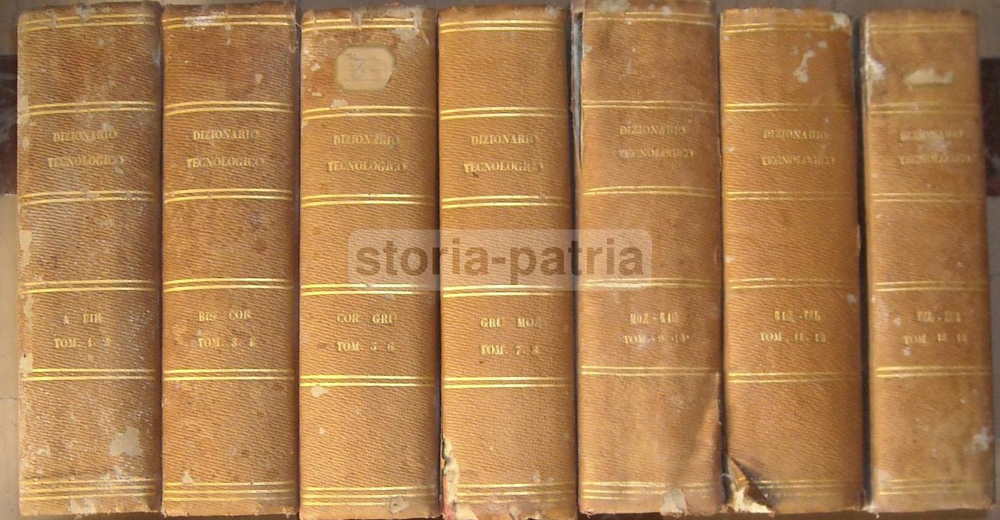 Nuovo Dizionario Universale Tecnologico O Di Arti E Mestieri (1830 1854)