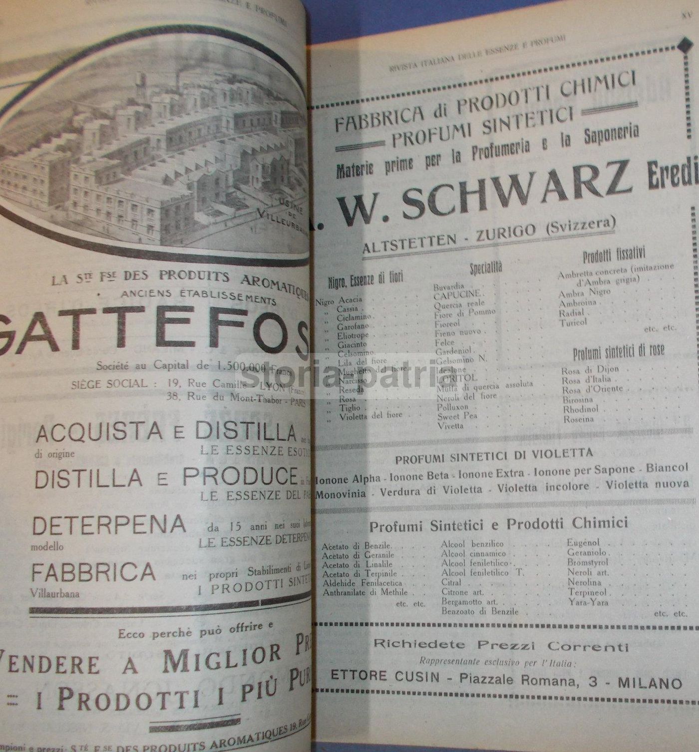 Rivista Italiana Delle Essenze E Profumi, 1921