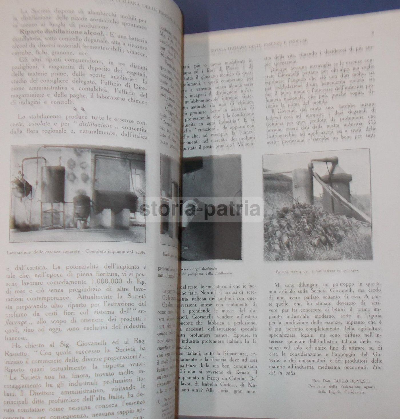 Rivista Italiana Delle Essenze E Profumi, 1921