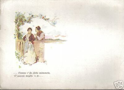 Comme Facette Mammeta? Cartolina Illustrata Da Pietro Scoppetta, Edizioni Bideri