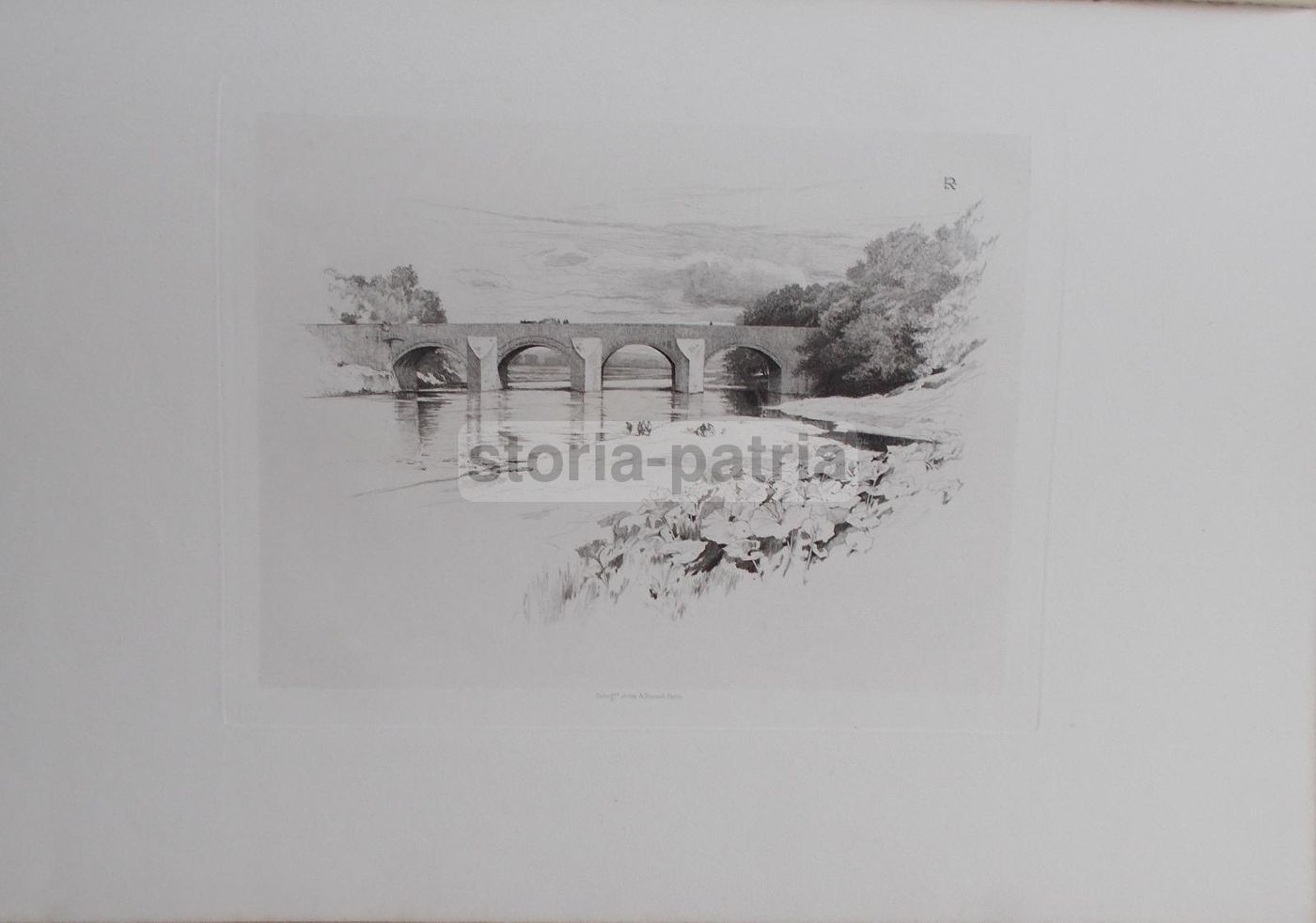 Scozia Fiume Clyde 11 Stampe Antiche Edimburgo Glasgow 1886