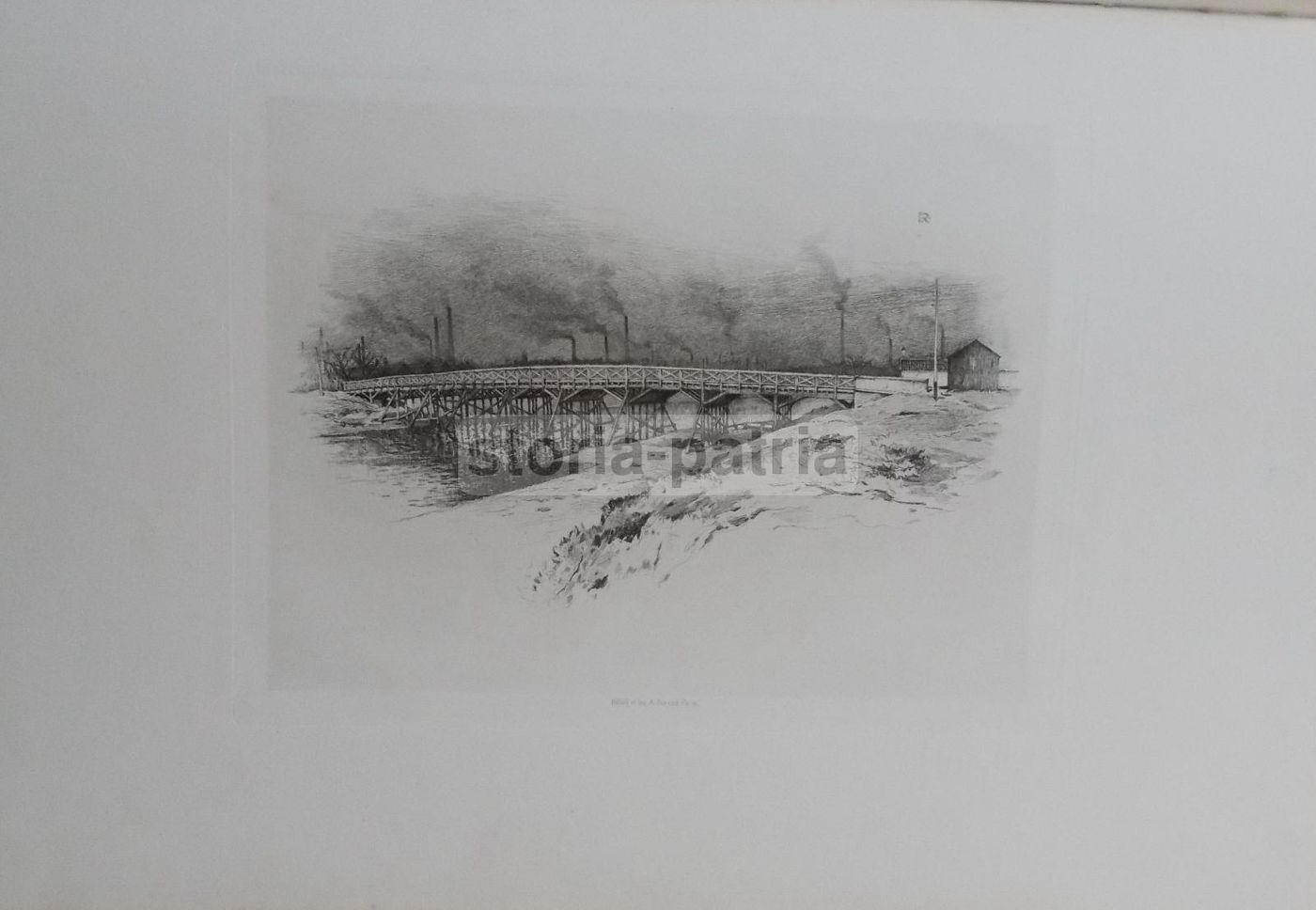 Scozia Fiume Clyde 11 Stampe Antiche Edimburgo Glasgow 1886