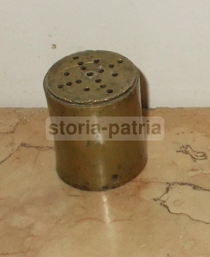 Spargi Sabbia Antico In Ottone Per Scrittoio Dell'800