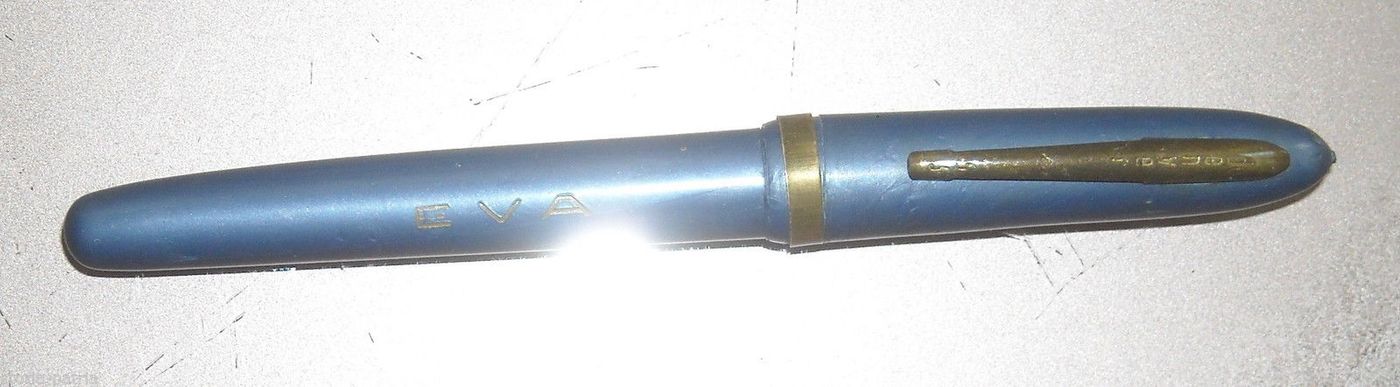 Penna Stilografica Vintage Eva Con Pennino Gold Nib Anni '50
