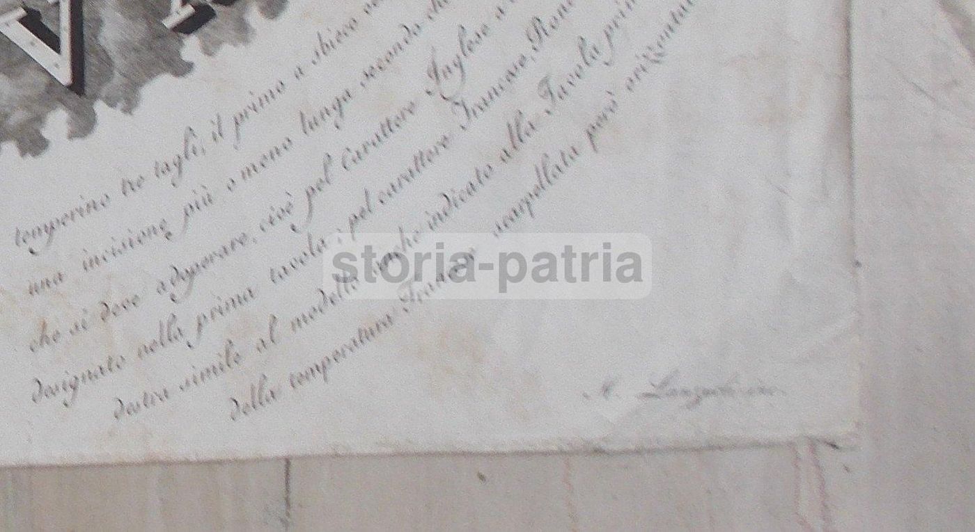 Incisione Calligrafia Lapidario Cancelleresco Lanzuoli Schuoller