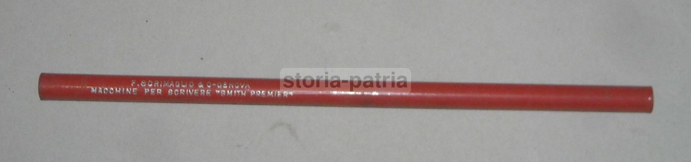 Matita Pubblicitaria Smith Premier F. Scrimaglio Genova, Anni '40 '60