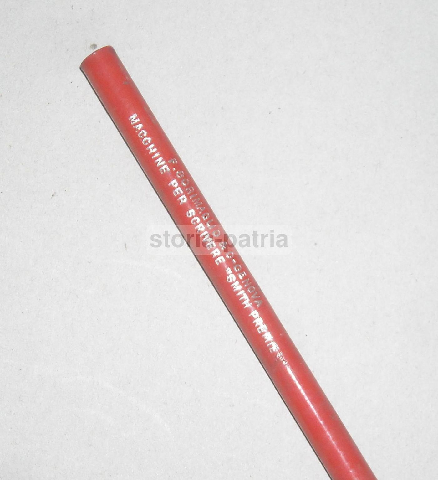 Matita Pubblicitaria Smith Premier F. Scrimaglio Genova, Anni '40 '60