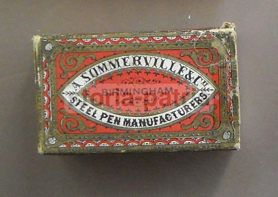 Scatola Per Pennini A. Sommerville & C. Birmingham