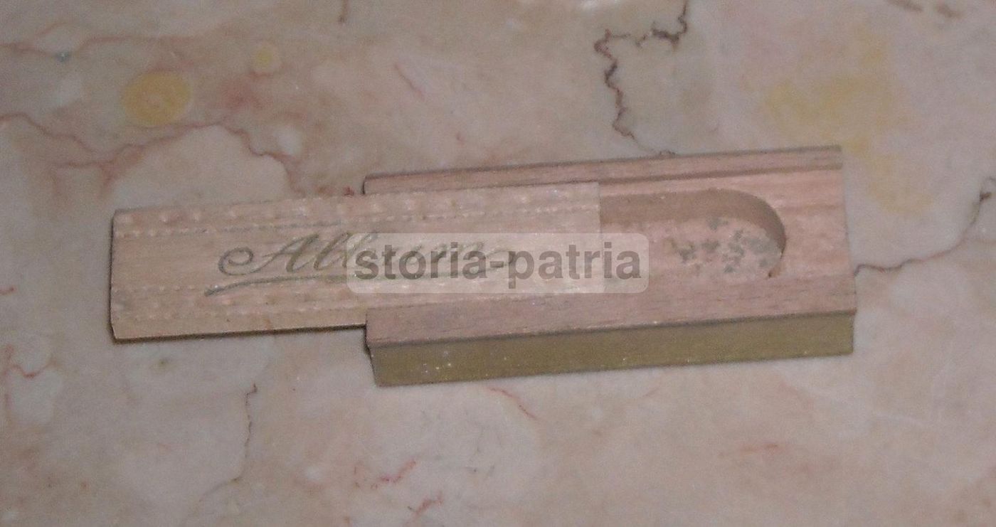 Astuccio In Legno Vintage Per Pennini Album, Anni 1930 1950