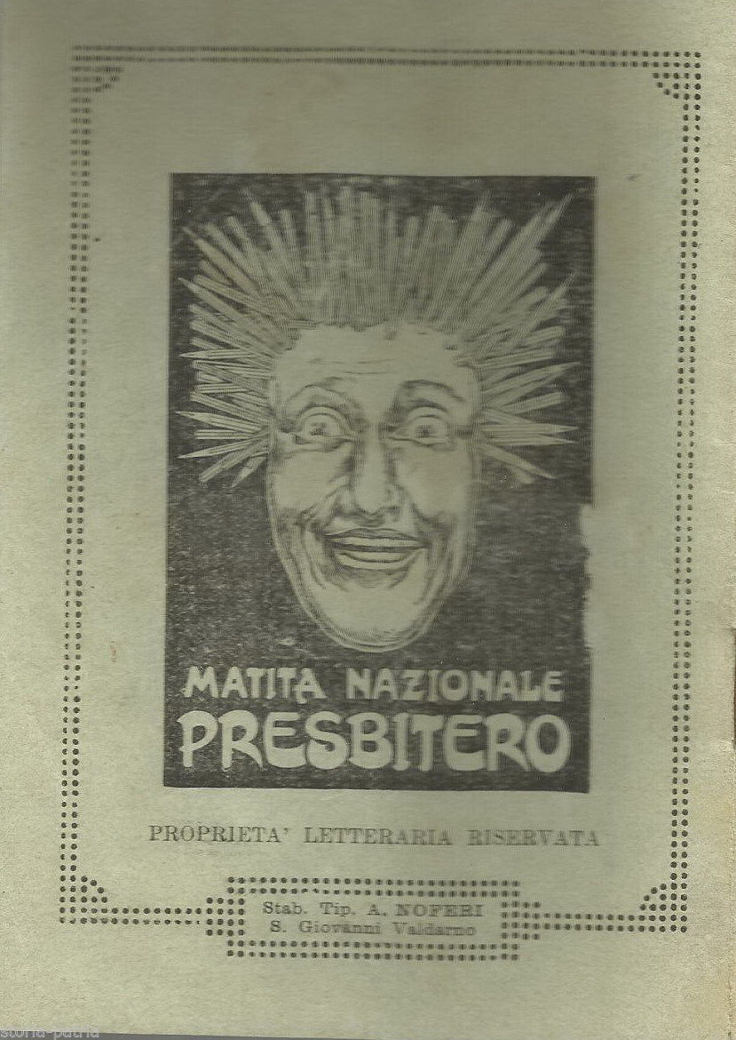 Manuale Matematica Presbitero 1927: La Matita Nazionale
