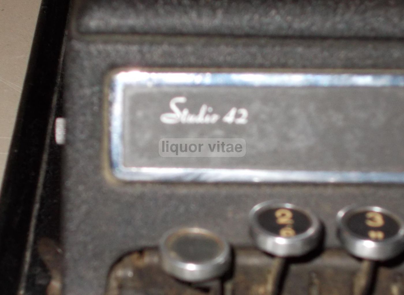 Macchina Da Scrivere Olivetti Studio 42 Originale Anni '40