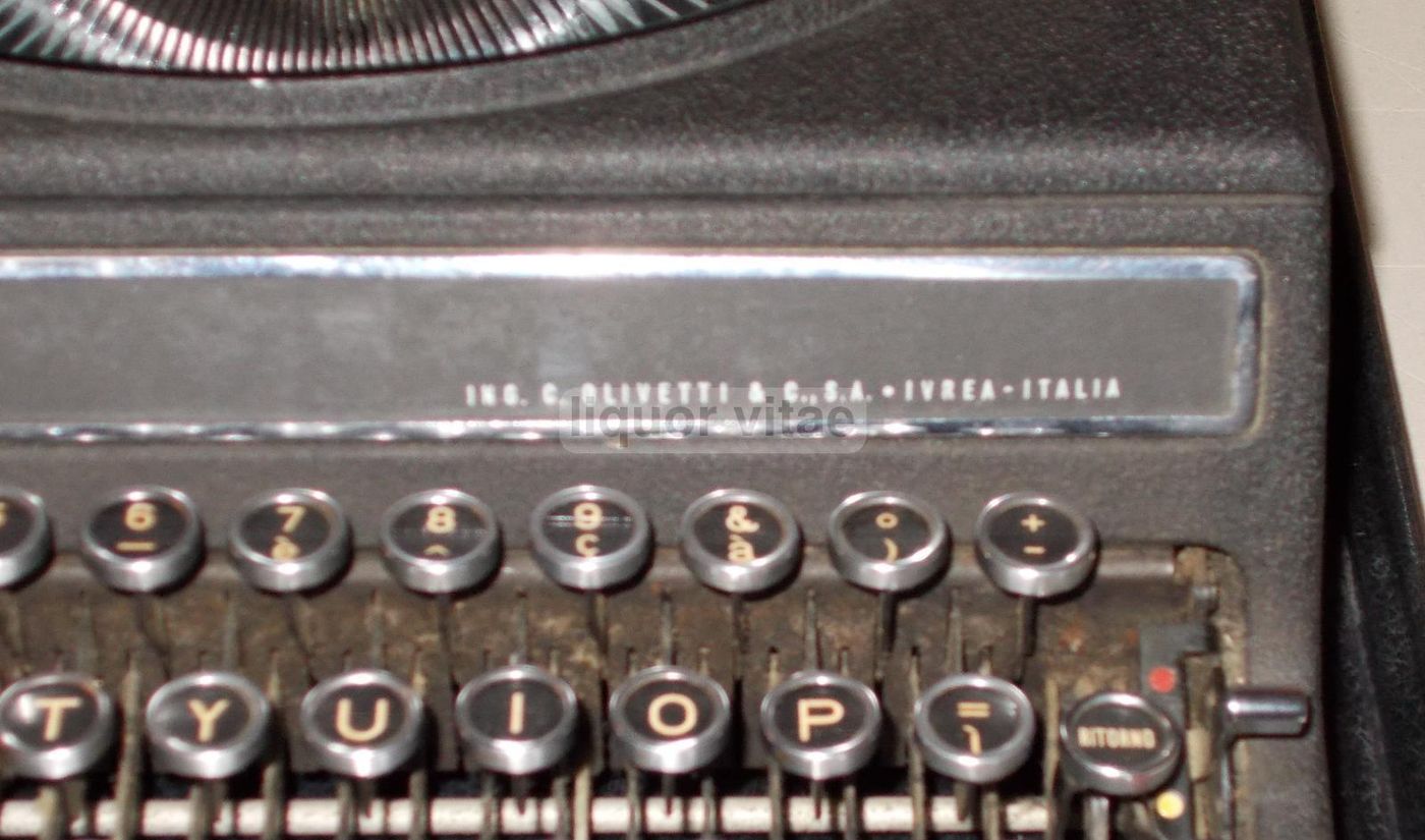 Macchina Da Scrivere Olivetti Studio 42 Originale Anni '40