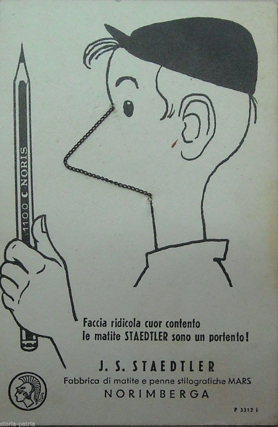 Gioco Pubblicitario Matite Staedtler Mars, Norimberga, Prima Metà Del '900
