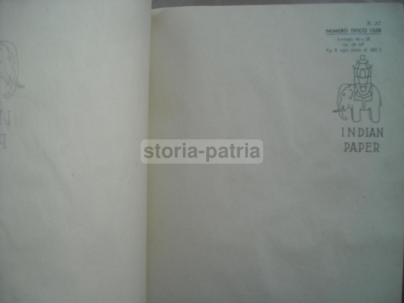 Catalogo Carta Filigranata Fedrigoni Verona Anni '20 Pubblicità