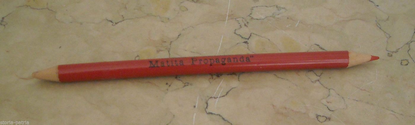 Matita Pubblicitaria Antica La Commerciale Di Ettore Rigamonti, Milano