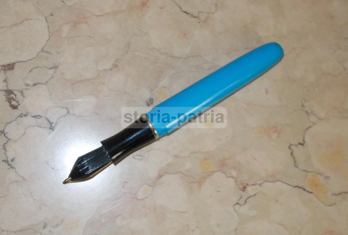 Penna Biro Pubblicitaria Lylly Adesivi Scognamillo Bari Anni '70