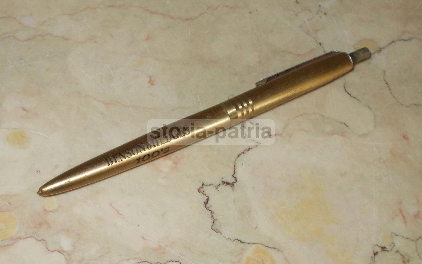 Penna Biro Pubblicitaria Benson & Hedges Vintage Anni 1960 1970
