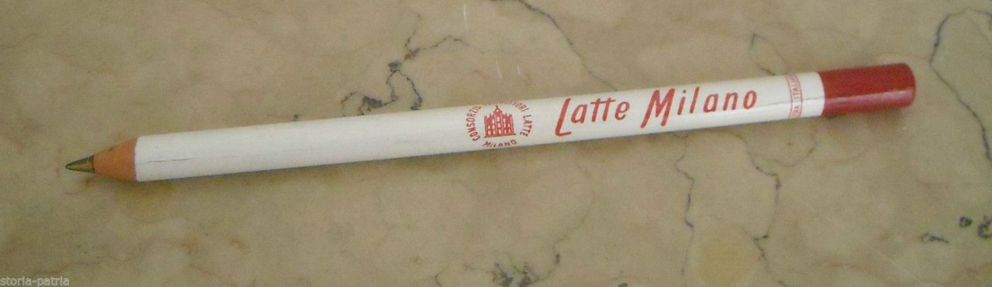 Penna Biro Pubblicitaria Latte Milano Lyra, Anni '50