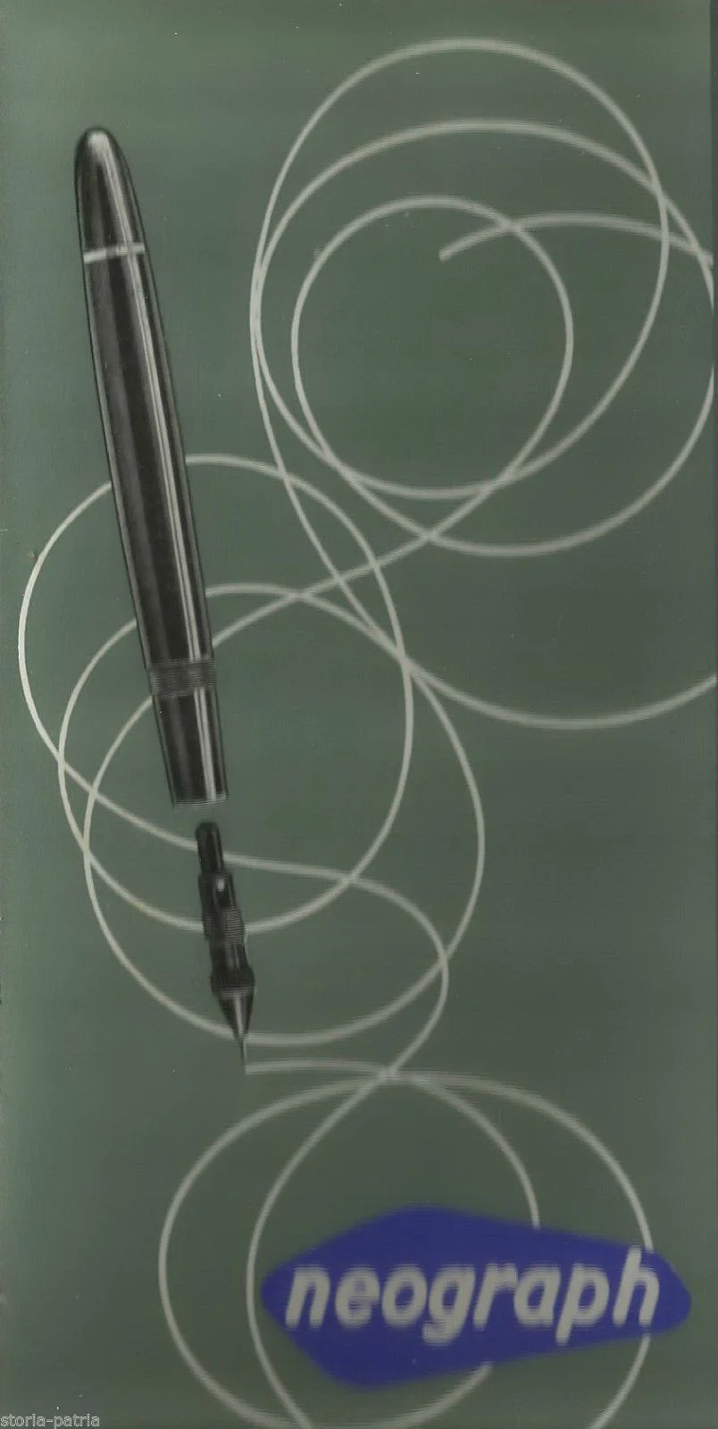Neograph Neotecnica Fountain Pen Advertising Brochure, Genoa
