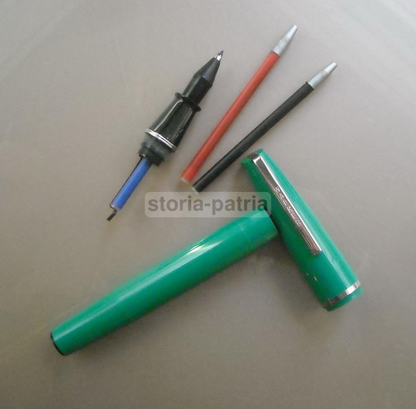 Penna Walker Vintage Pubblicitaria Da Collezione, Anni 70, Verde