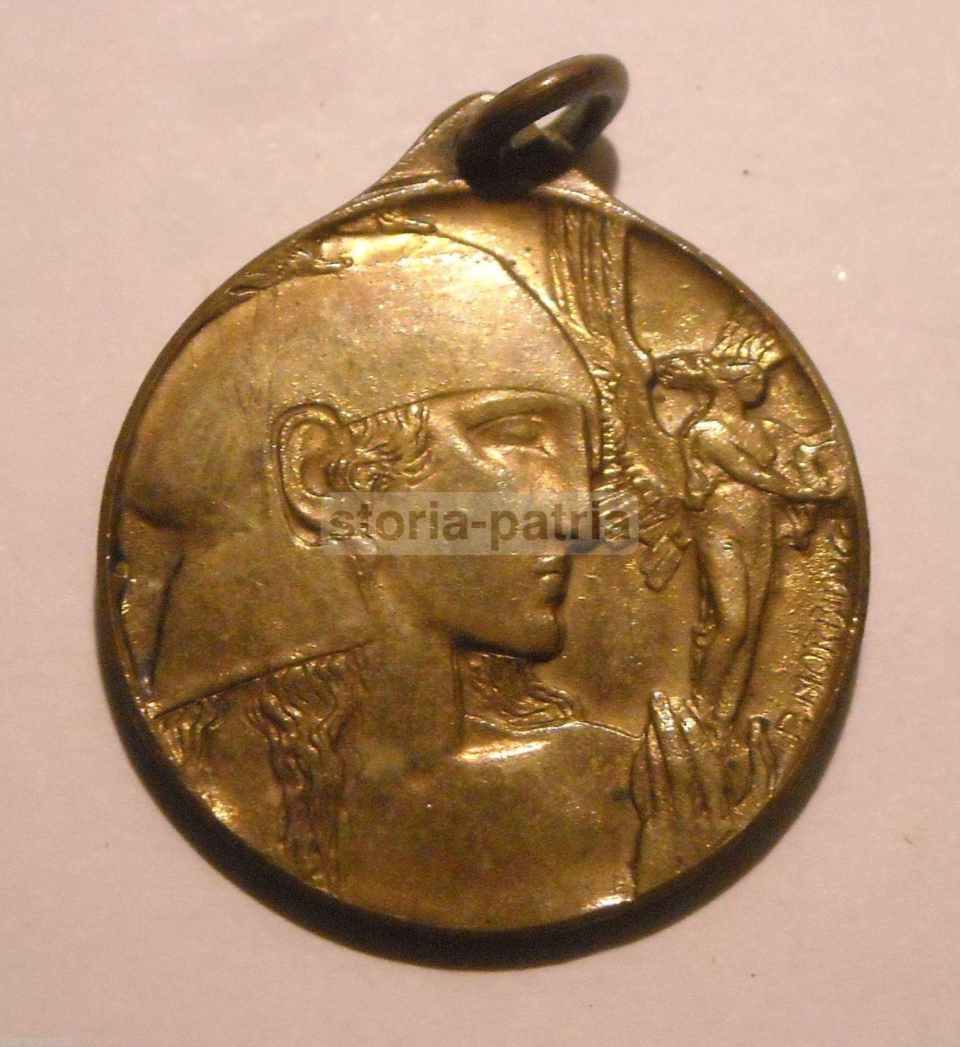 Medaglia Armata d'Oriente 1918 Publio Morbiducci Bronzo Dorato