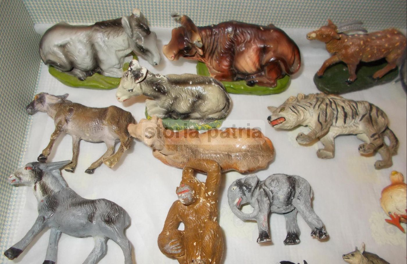 Statuine Animali Da Presepe Vintage Anni '20 '50 Artigianato