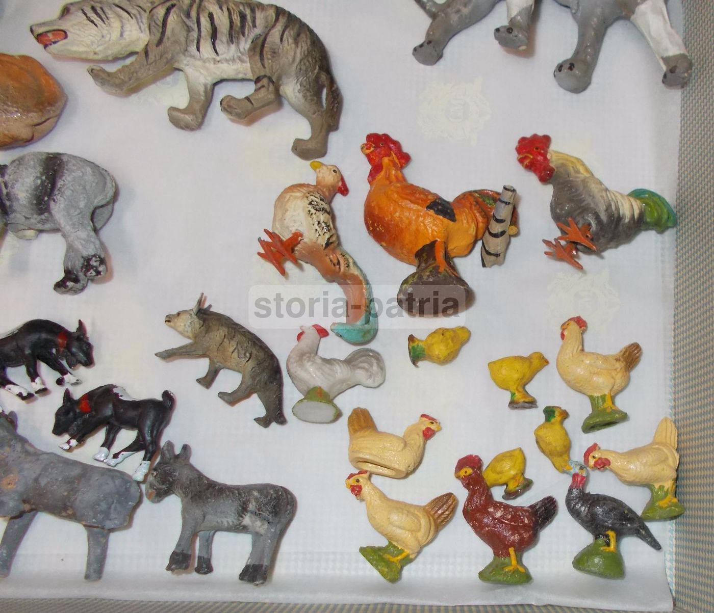Statuine Animali Da Presepe Vintage Anni '20 '50 Artigianato