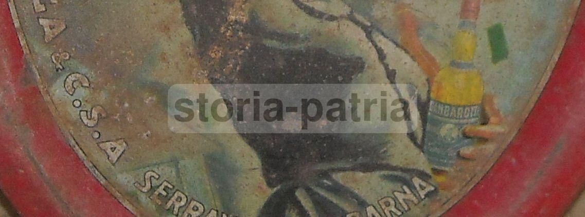 Vassoio Pubblicitario Gambarotta Serravalle Libarna Anni '30