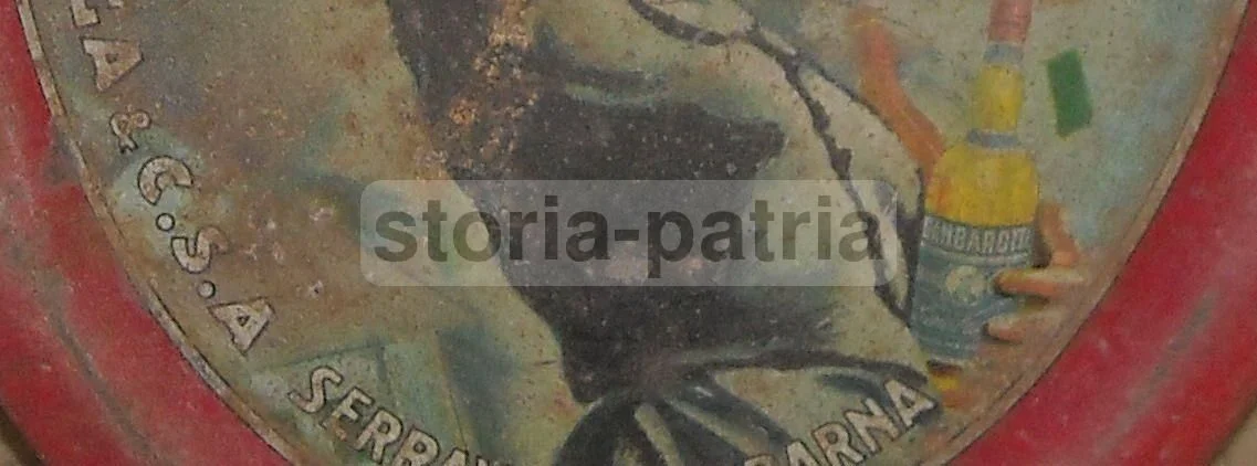Advertising Tray Gambarotta Serravalle Libarna 1930s
