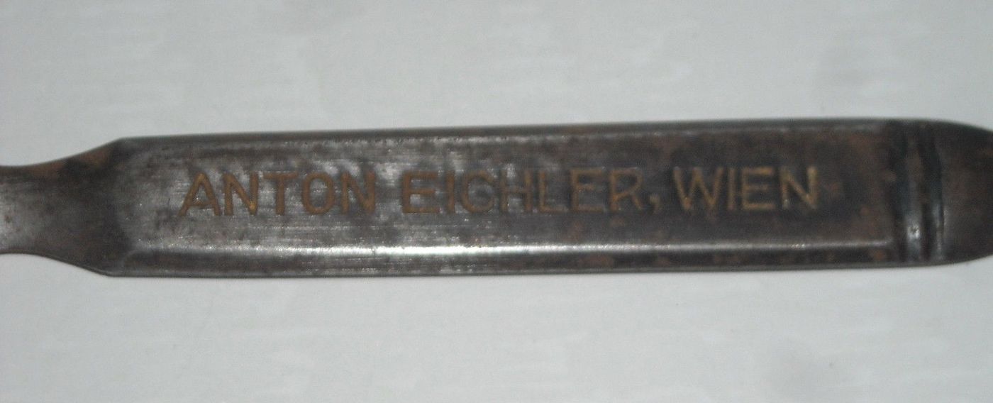 Sfogliacarte Pubblicitario Anton Eichler Vienna, Epoca 1900