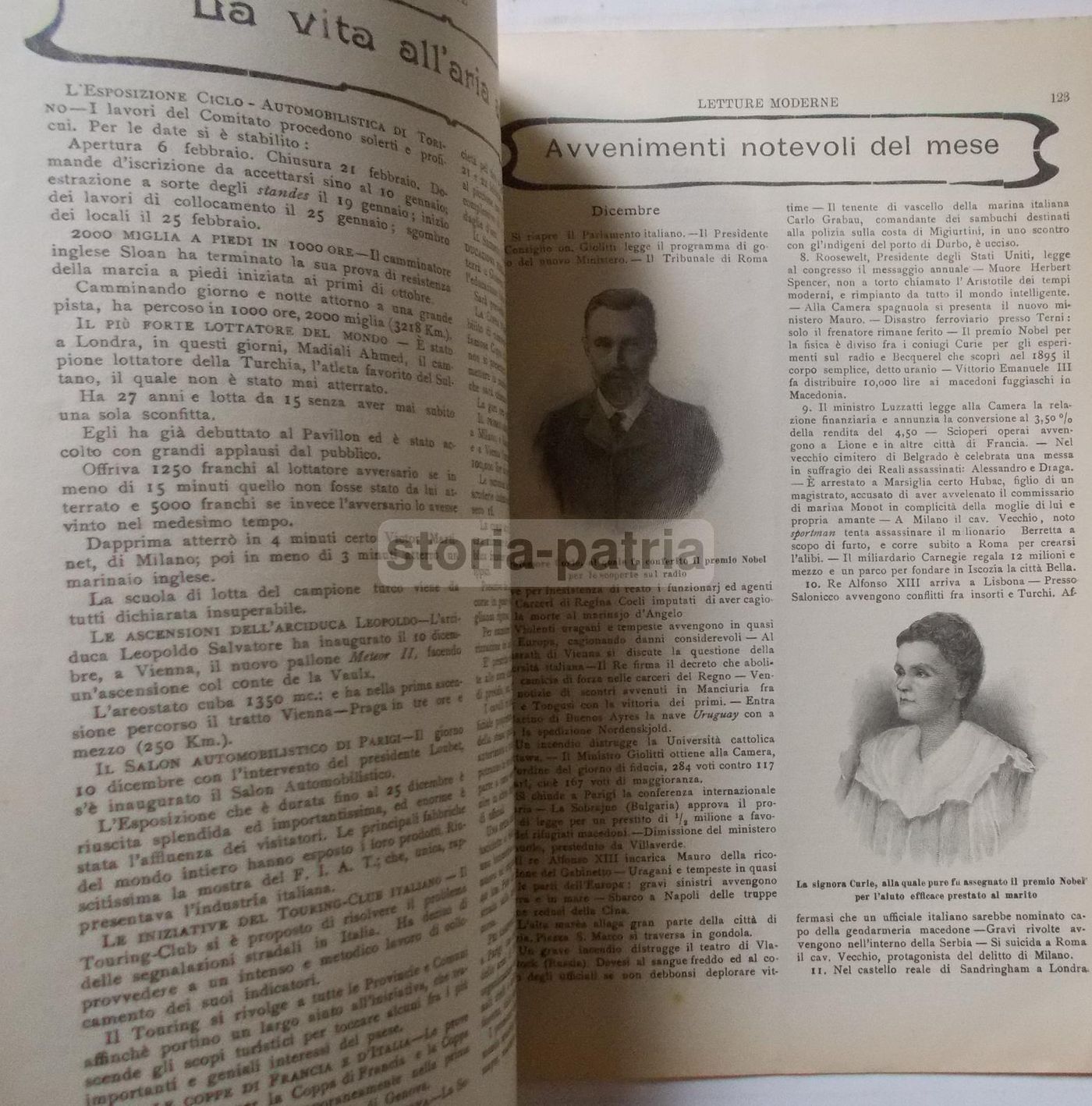 Psiche Rivista Siciliana 1904: Medicina, Viaggi, Africa, Corea E Pellicce