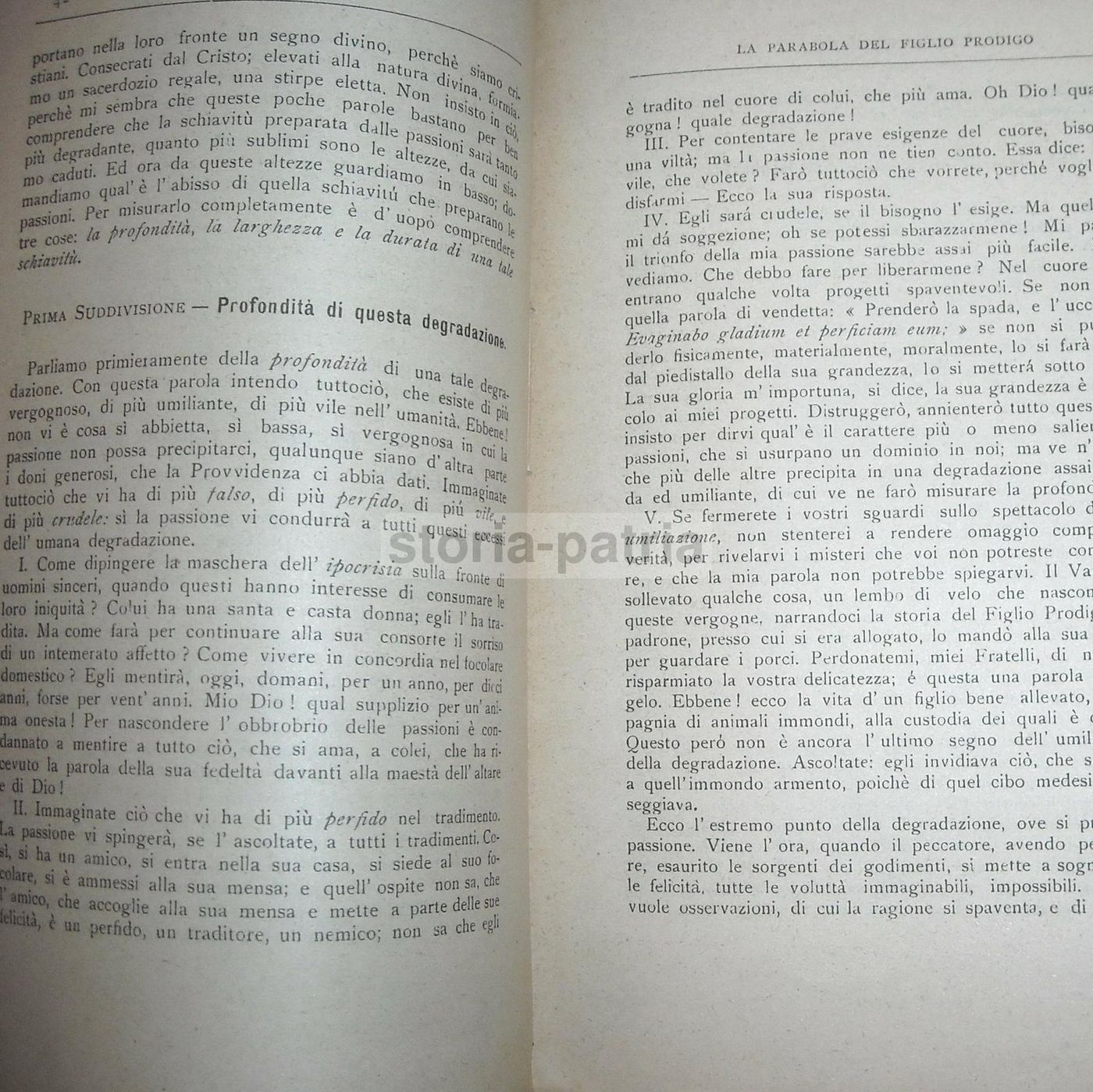 La Parabola Del Figlio Prodigo   Rev. P. Felix   Giarre, 1902