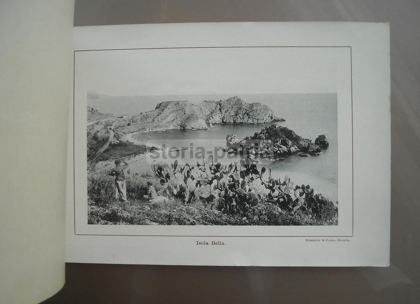 Ricordo Di Taormina Album Fotografico Antico Teatro Greco Etna